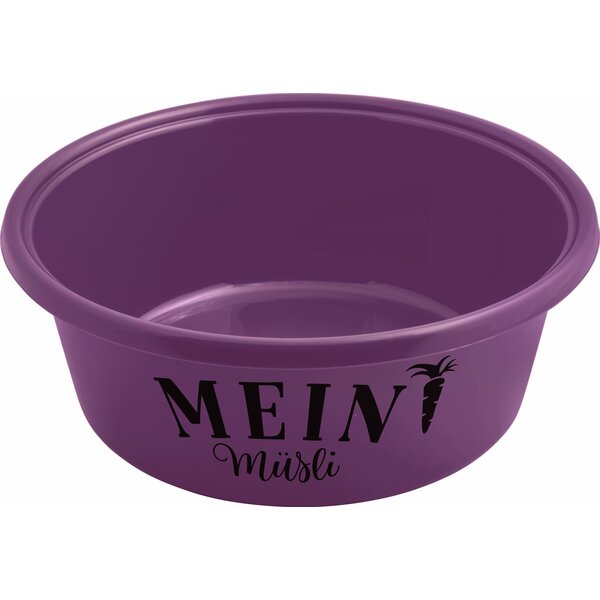 Loesdau Futterschüssel ohne Deckel, 6 Liter purple | 6 Liter