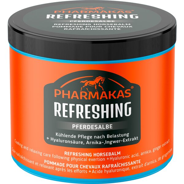 PHARMAKAS REFRESHING Massage-Pferdesalbe 500 ml
