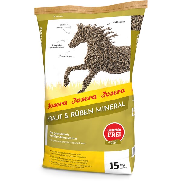 Josera Kraut & Rüben Mineral 15 kg