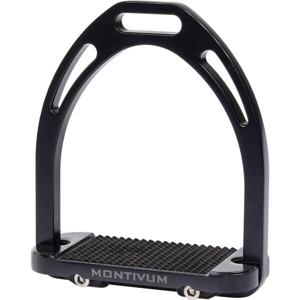 MONTIVUM stijgbeugels Bolton black