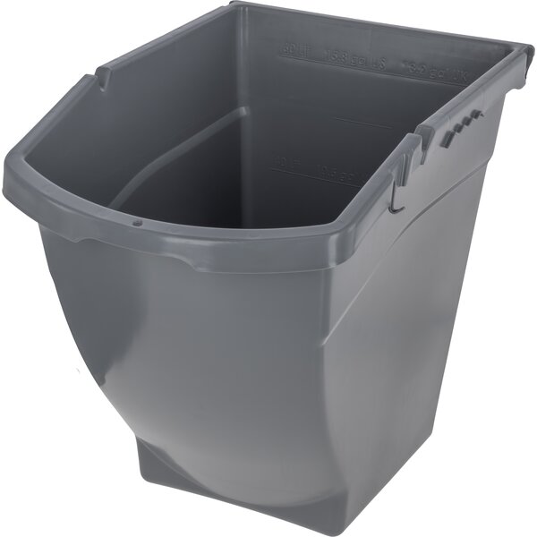 KERBL voerton zonder deksel grey | 60 Liter