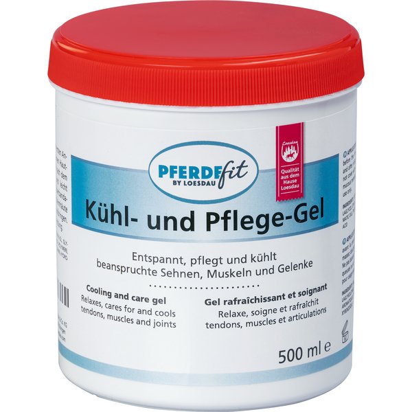 PFERDEfit by Loesdau Kühl- und Pflegegel 500 ml