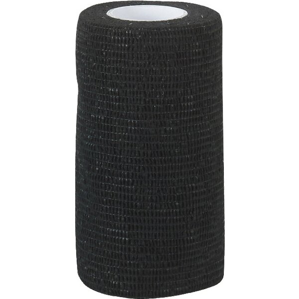 KERBL zelfhechtende bandage EquiLastic black | 7,5 cm