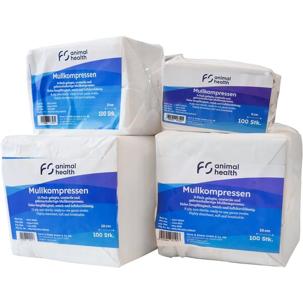 FS animal health gaaskompressen ca. 10 x 10 cm