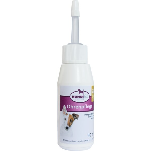HUNDEfit by Loesdau Ohrenpflege für Hunde und Katzen 50 ml