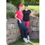 black forest Baseballcap mit Glitzerprint