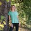 black forest Grip-Vollbesatz-Reitleggings mit Mesh