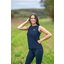 RIDE now Grip-Halbbesatz-Reitleggings mit Mesh