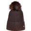 Cheval de Luxe Strickmütze mit abnehmbarem Bommel
