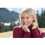 black forest Sweathoodie mit hohem Kragen
