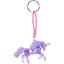Schlüsselanhänger Diamant Einhorn