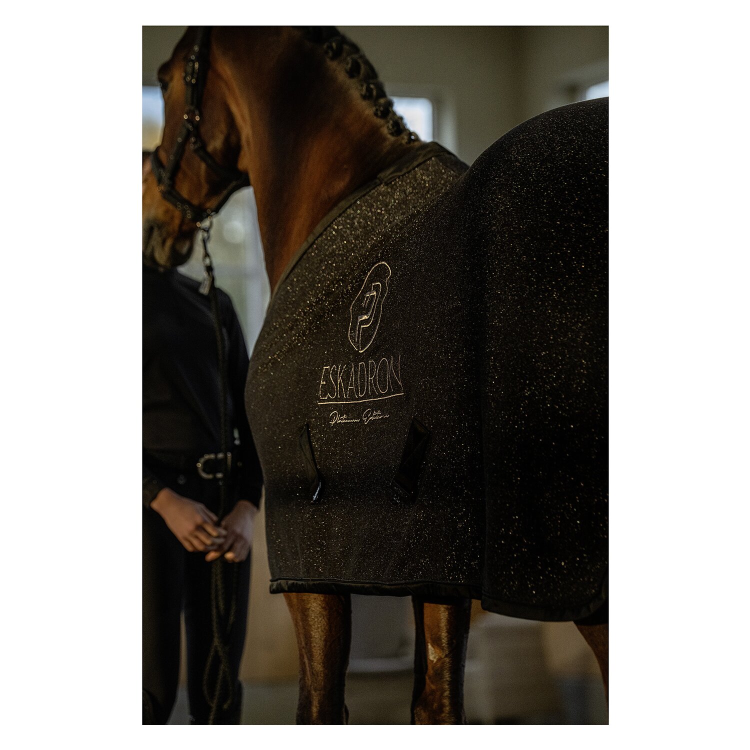 ESKADRON Platinum Abschwitzdecke Jersey Sparkle &ndash; Ansicht 2