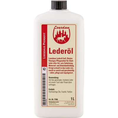 Loesdau Tran-Öl, Lederöl