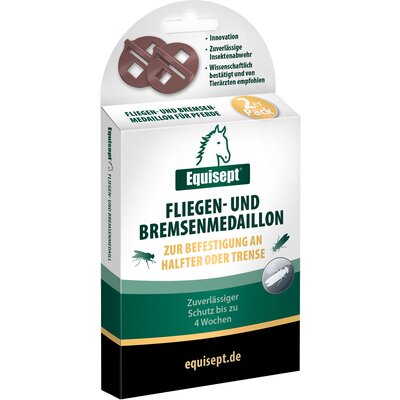 Equisept Fliegen- und Bremsenmedaillon für Pferde