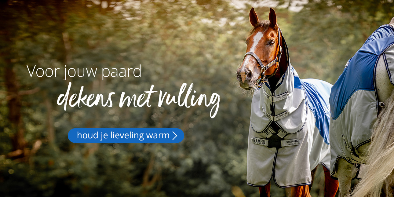 Voor jouw paard. Dekens met vulling. Houd je lieveling warm