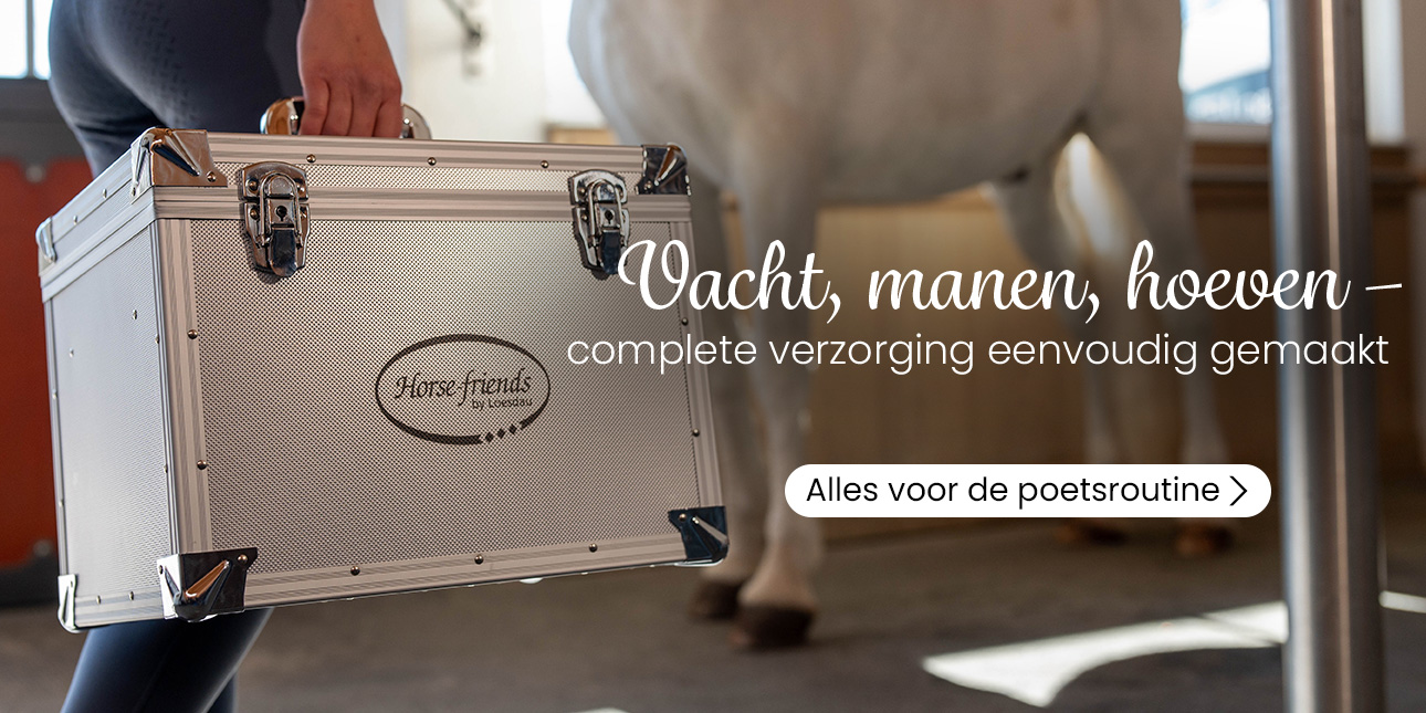 Vacht, manen, hoeven - complete verzorging eenvoudig gemaakt. Alles voor de poetsroutine