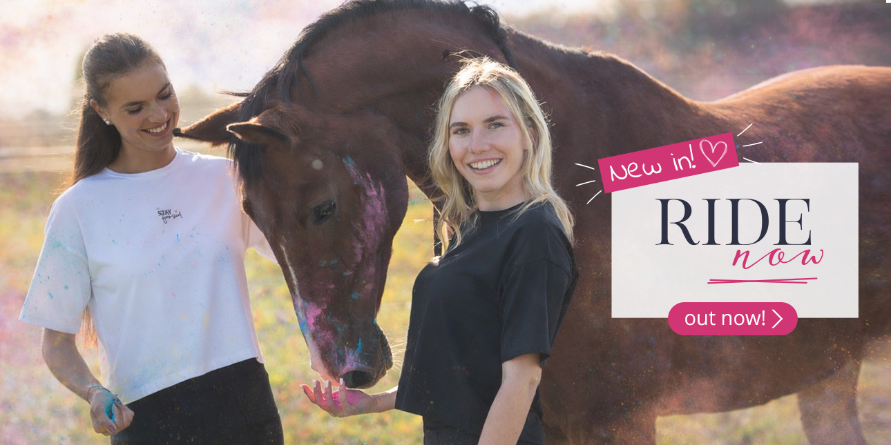 New in. Ride now. out now